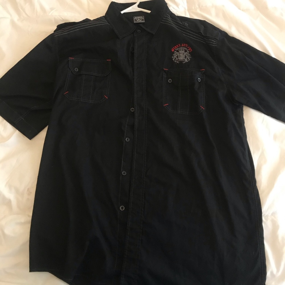 Averix short sleeve button up xl NICE